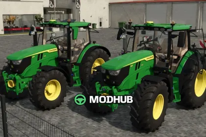 Трактор John Deere 6R 145-185 V1.1.1 для FS25