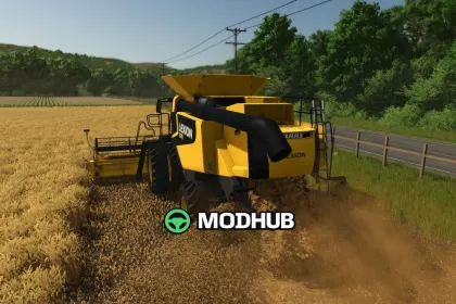 Комбайн Lexion 560-590 US V1.0.3.2 для FS25 — 3