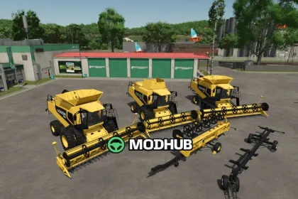 Комбайн Lexion 560-590 US V1.0.3.2 для FS25 — 6