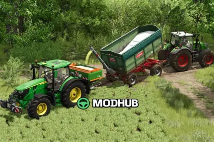 Причіп Rudolph DK 280 W V1.1.1 для FS25