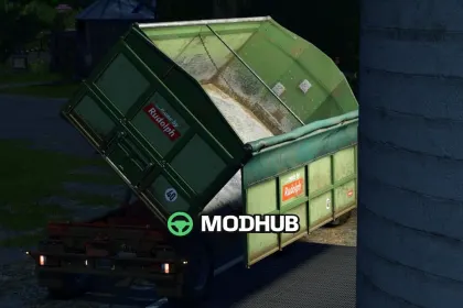Причіп Rudolph DK 280 W V1.1.1 для FS25 — 3