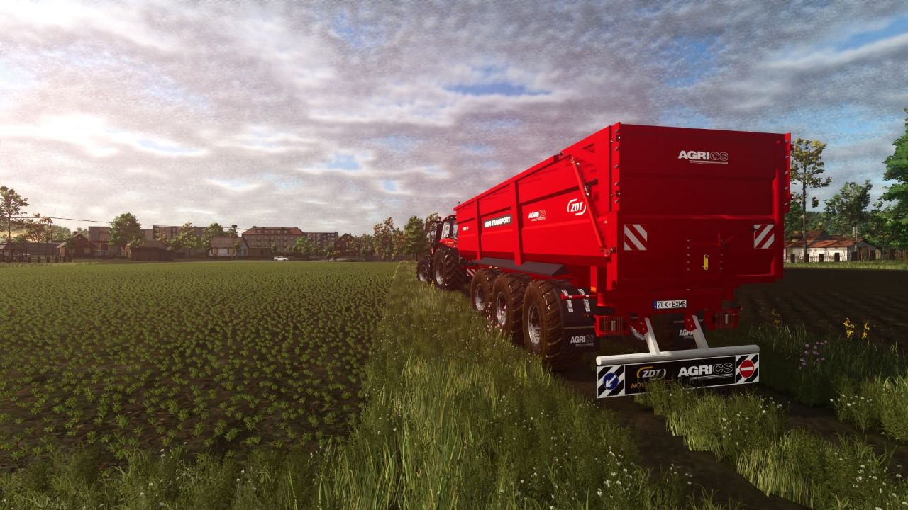 Efektywny Przyczep ZDT AGRIMEGA 330 do Farming Simulator 25 — Duża Pojemność 45 000 l