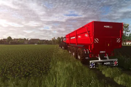 Effizienter Anhänger ZDT AGRIMEGA 330 für Farming Simulator 25 — Große Kapazität 45000 l