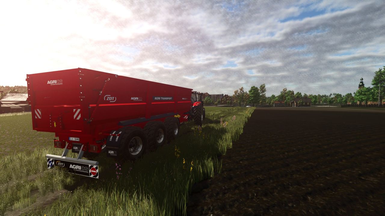 Effizienter Anhänger ZDT AGRIMEGA 330 für Farming Simulator 25 — Große Kapazität 45000 l