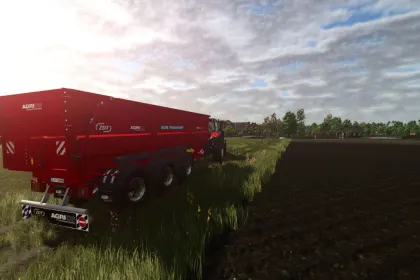 Effizienter Anhänger ZDT AGRIMEGA 330 für Farming Simulator 25 — Große Kapazität 45000 l — 2