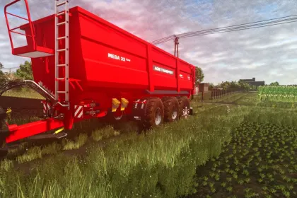 Effizienter Anhänger ZDT AGRIMEGA 330 für Farming Simulator 25 — Große Kapazität 45000 l — 3