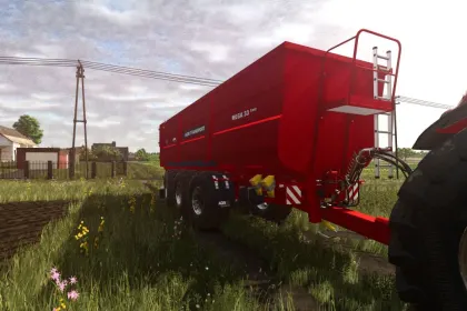 Effizienter Anhänger ZDT AGRIMEGA 330 für Farming Simulator 25 — Große Kapazität 45000 l — 4