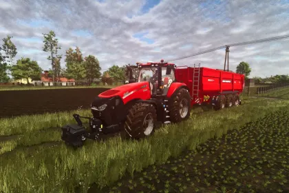 Effizienter Anhänger ZDT AGRIMEGA 330 für Farming Simulator 25 — Große Kapazität 45000 l — 5