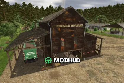 Лісопилка Old Canadian Saw Mill V1.0 для FS25