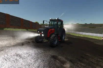 Powerful Tractor Ursus 1674 — 105 hp and 40 km/h for Farming Simulator 25 — 1