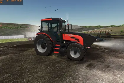 Powerful Tractor Ursus 1674 — 105 hp and 40 km/h for Farming Simulator 25 — 2