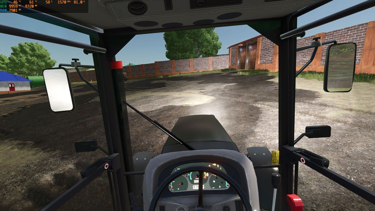 Powerful Tractor Ursus 1674 — 105 hp and 40 km/h for Farming Simulator 25