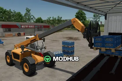 Wózek teleskopowy Liebherr TL 436-7 V1.0 do FS25 — 2