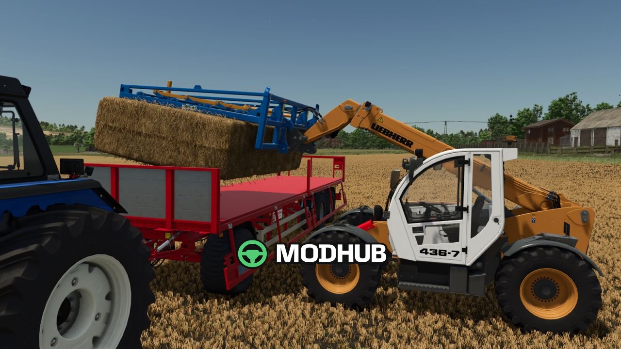 Wózek teleskopowy Liebherr TL 436-7 V1.0 do FS25