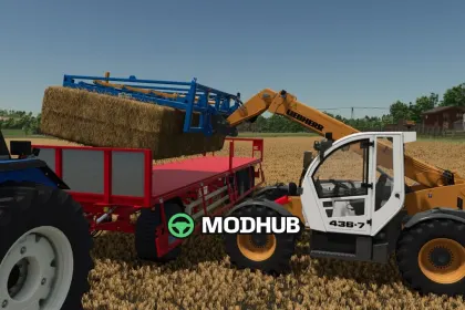 Wózek teleskopowy Liebherr TL 436-7 V1.0 do FS25 — 3