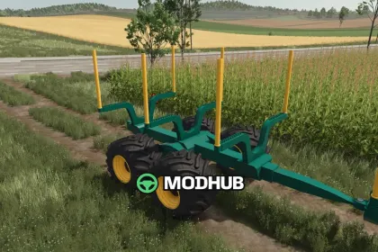 Lizard LogFlex Forwarder Trailer V1.0 for FS25