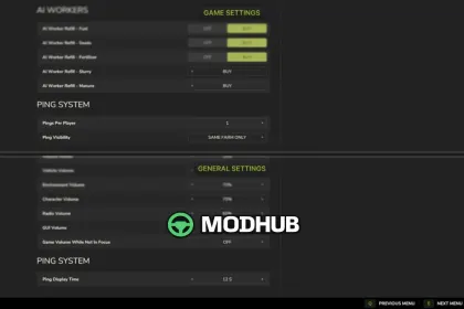 Ping System V1.0 для FS25 — 3