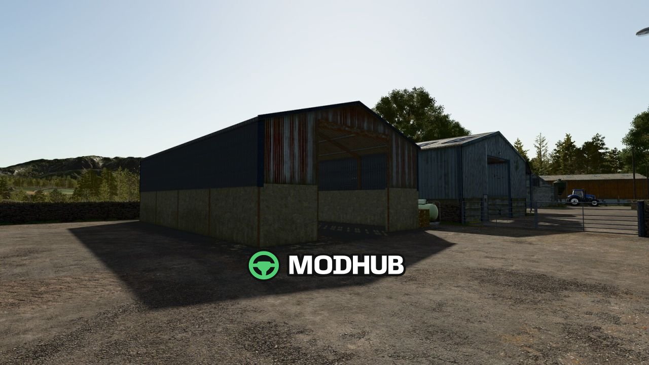 Сарай Old Shed V1.0 для FS25
