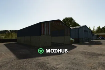 Сарай Old Shed V1.0 для FS25 — 2