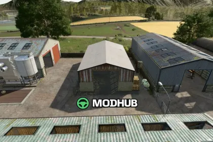 Сарай Old Shed V1.0 для FS25 — 3