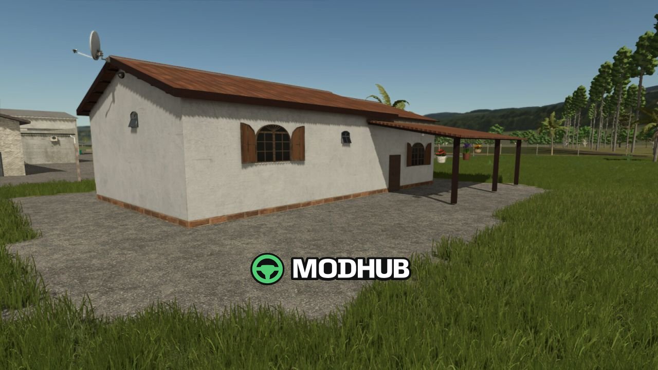 Будинок Arrozeira Border House V1.0 для FS25