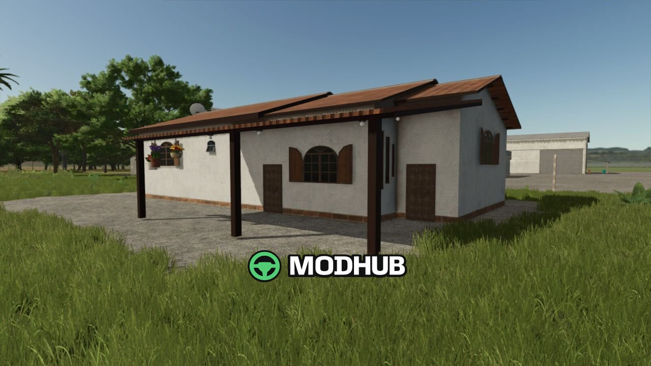Будинок Arrozeira Border House V1.0 для FS25