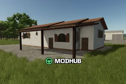Будинок Arrozeira Border House V1.0 для FS25 — 3