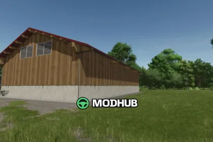 Машинний ангар Machine Hall V1.1 для FS25 — 2