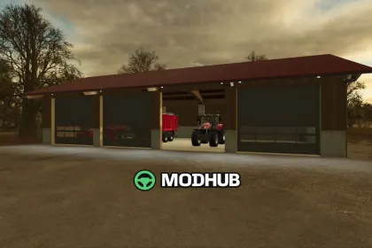 Машинний ангар Machine Hall V1.1 для FS25 — 4