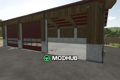 Машинний ангар Machine Hall V1.1 для FS25 — 6
