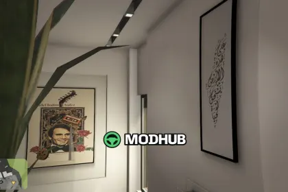 Franklin's Arab Pop Art Interior for GTA 5 — 2