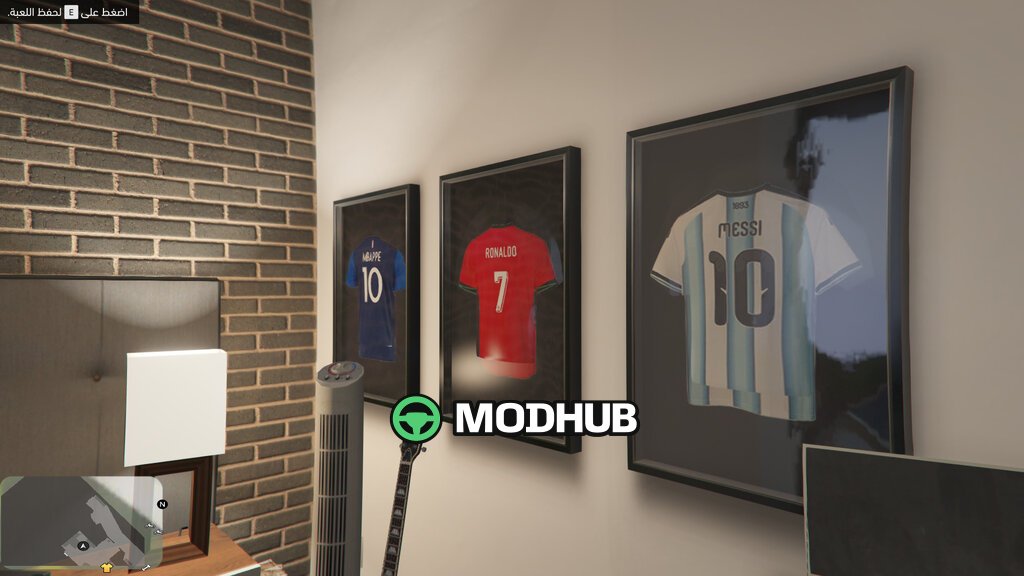 Franklin's Arab Pop Art Interior for GTA 5