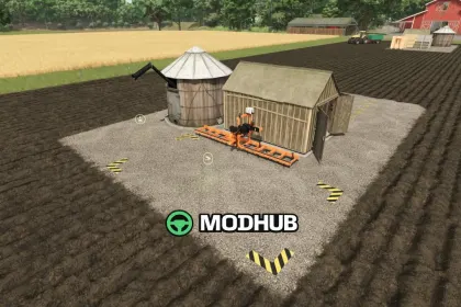 Промислова будівля Rusty Building Supply V1.0 для FS25