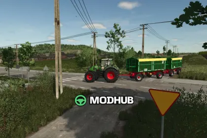 Причіп Kroeger HKD 302 V1.0.0.1 для FS25