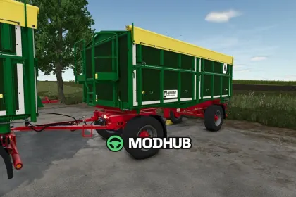 Причіп Kroeger HKD 302 V1.0.0.1 для FS25 — 3
