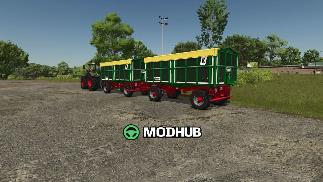 Причіп Kroeger HKD 302 V1.0.0.1 для FS25