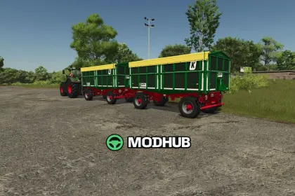 Причіп Kroeger HKD 302 V1.0.0.1 для FS25 — 4