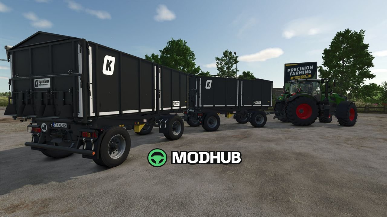 Причіп Kroeger HKD 302 V1.0.0.1 для FS25