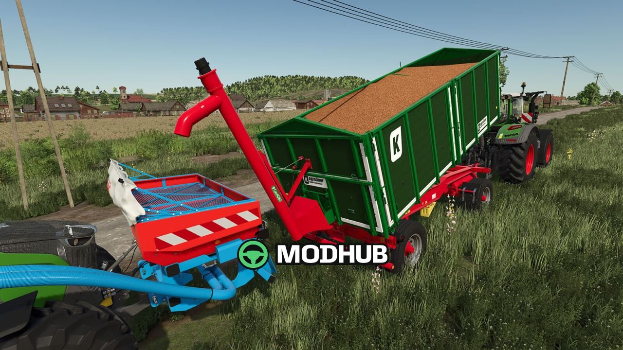 Причіп Kroeger HKD 302 V1.0.0.1 для FS25
