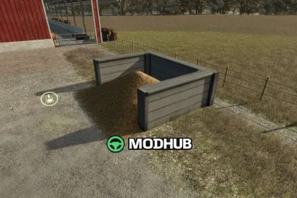 Pryzma obornika Manure Heap Small v1.0.0.1 do FS25