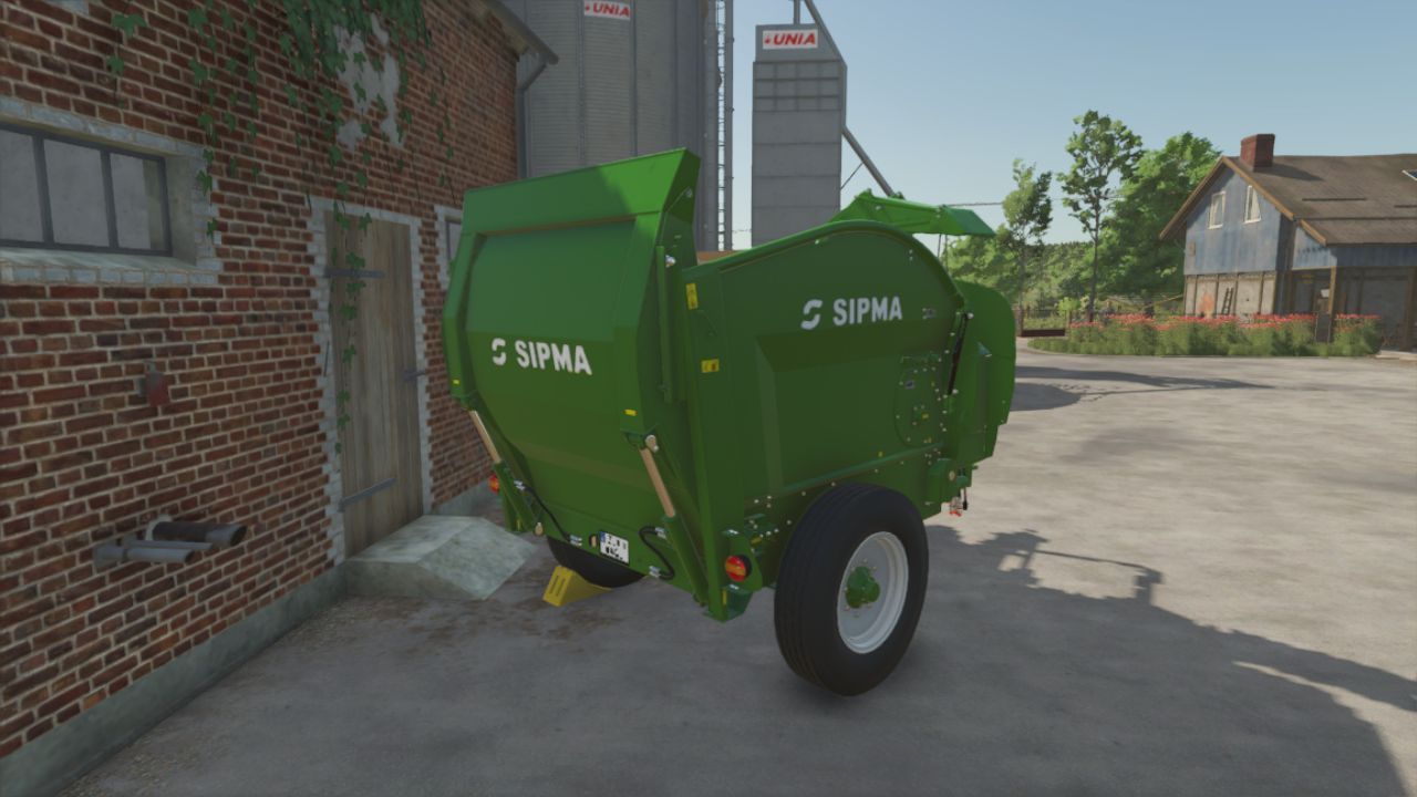 Efficient Bedding Machine Sipma Pro-Chop 150 for Quick Work in FS25