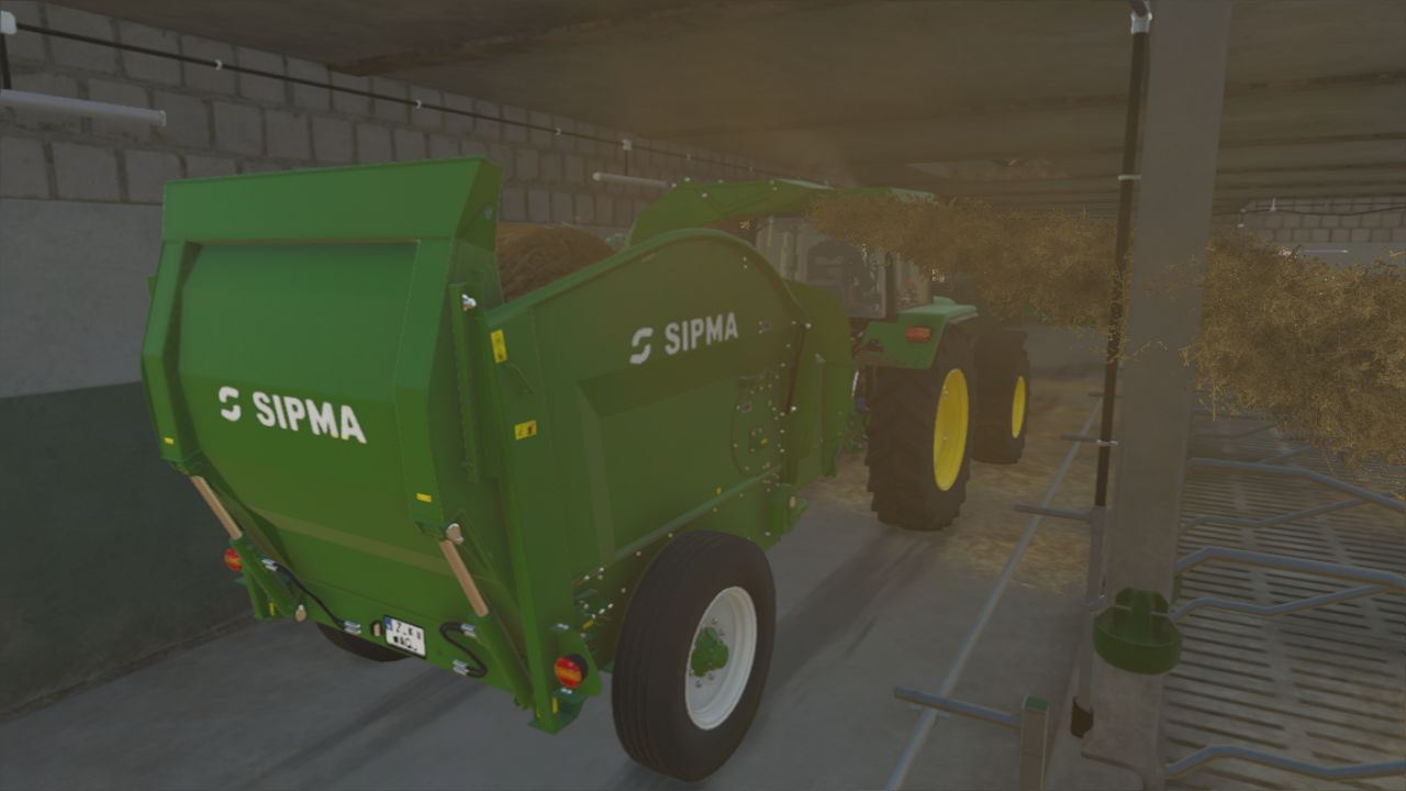 Efficient Bedding Machine Sipma Pro-Chop 150 for Quick Work in FS25