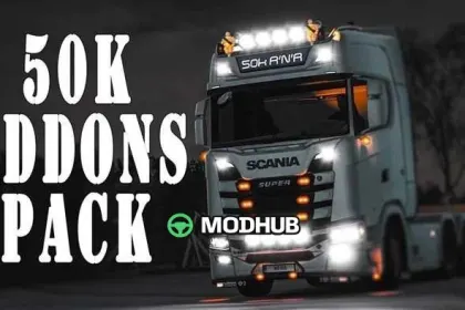50K Addons Pack v1.61 für ETS2 — 3