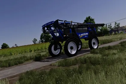Self-propelled sprayer New Holland SP400F for Farming Simulator 25