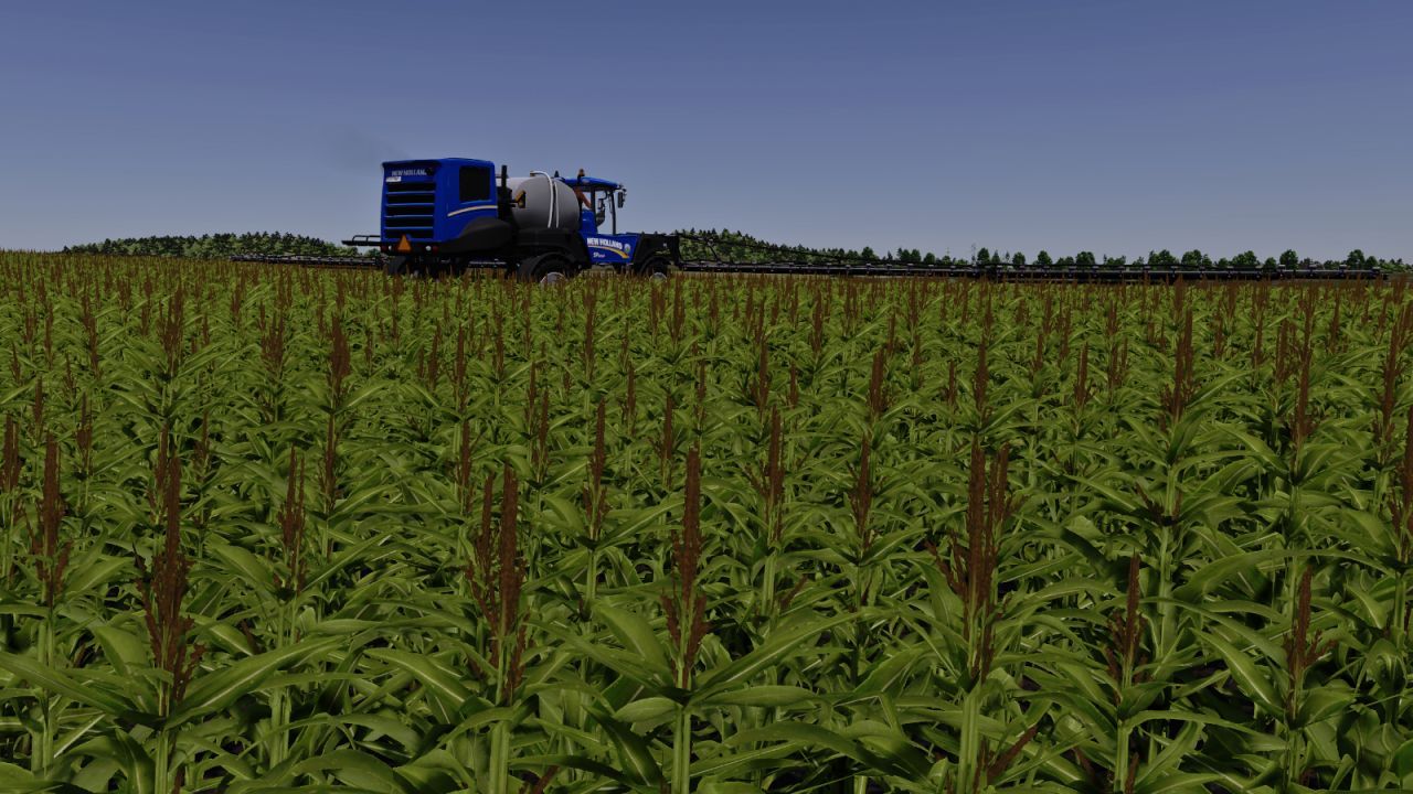 Самохідний обприскувач New Holland SP400F для Farming Simulator 25