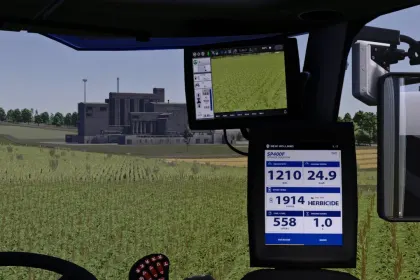 Самохідний обприскувач New Holland SP400F для Farming Simulator 25 — 6