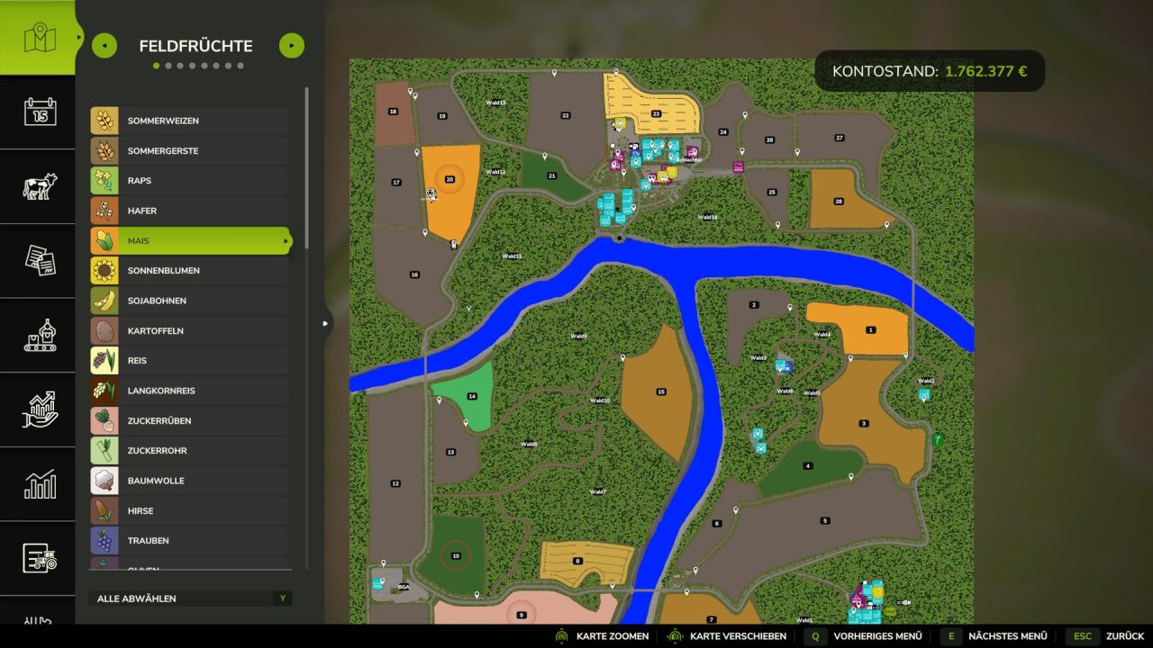 Карта Birkental для Farming Simulator 25