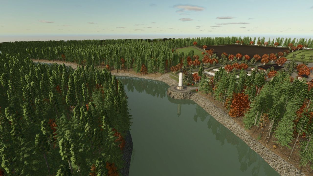 Карта Birkental для Farming Simulator 25
