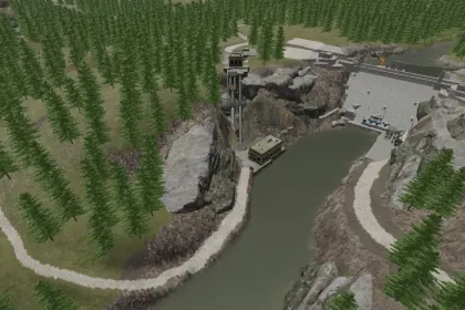 Mapa Elk Mountain Expanded do Farming Simulator 22 — 3