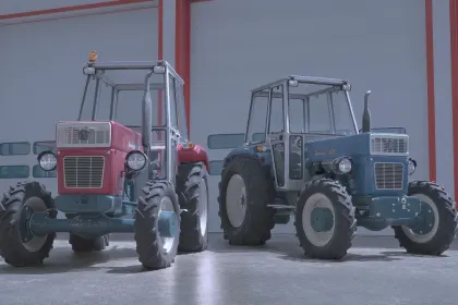 Ciągniki Universal Universal 445-550 DTC Series do Farming Simulator 22